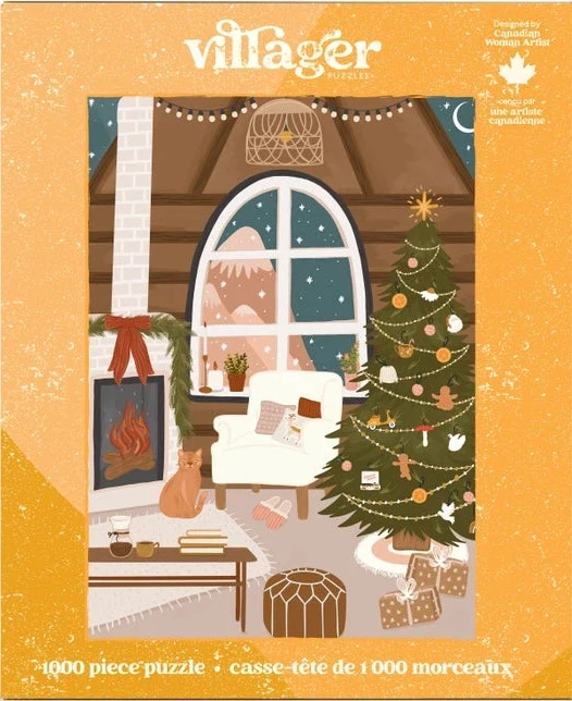 Fireside Christmas, Jess Capeling (1000pcs)