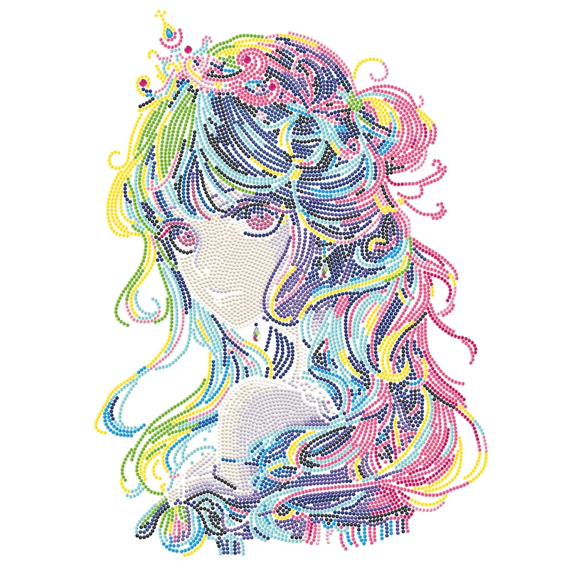Diamond Dotz - Neon Anime Princess