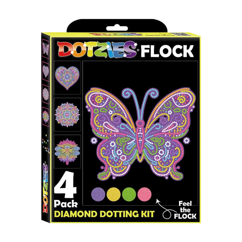 Dotzies Flock - Neon Mandalas