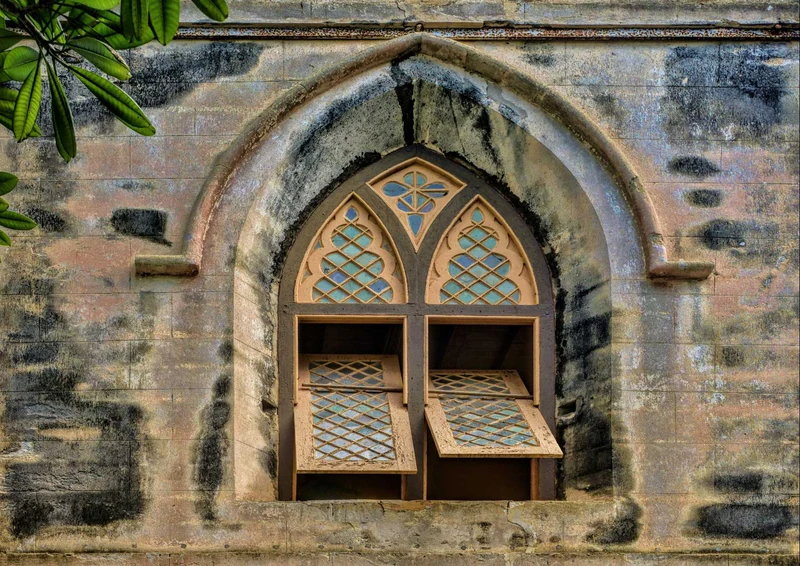 94442 Gebäude - Kirchenfenster Puzzle