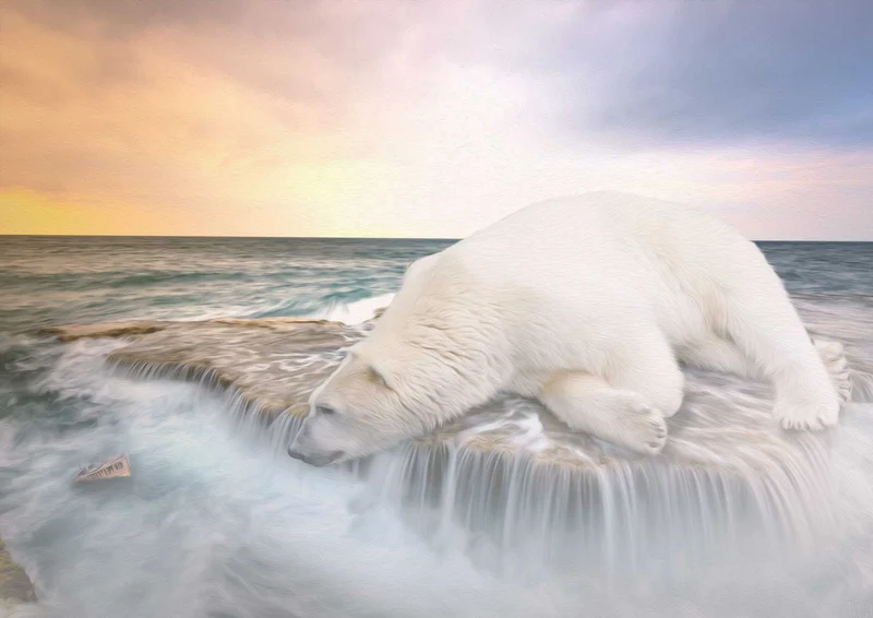94344 Tierwelt - Eisbär Puzzle