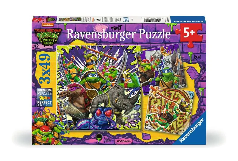 Ravensburger Teenage Mutant Ninja Turtles (3x49pcs)