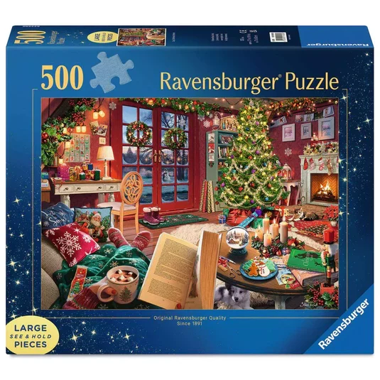 Ravensburger Cozy Christmas Retreat (500 Large)