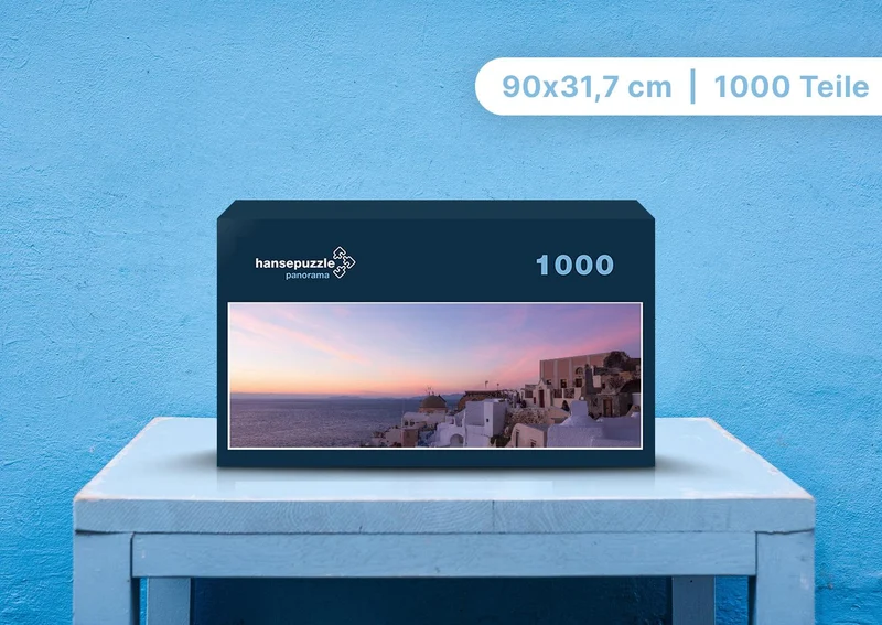 95077 Gebäude - Sonnenuntergang Puzzle