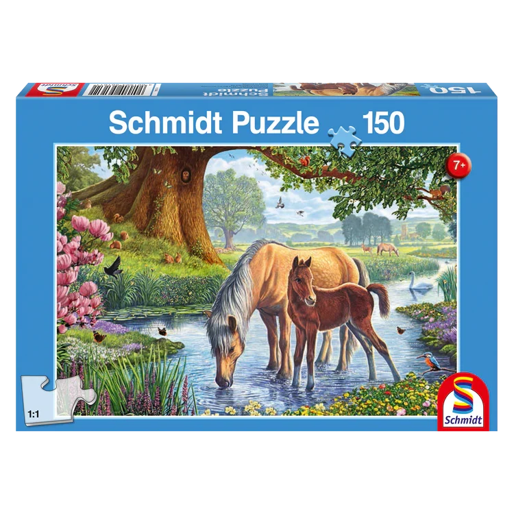 Horses by the Stream (150pcs)