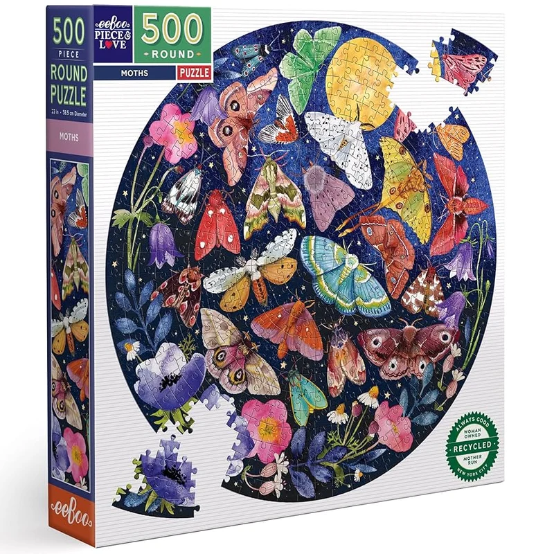 Moths (500pcs) (ROUND)