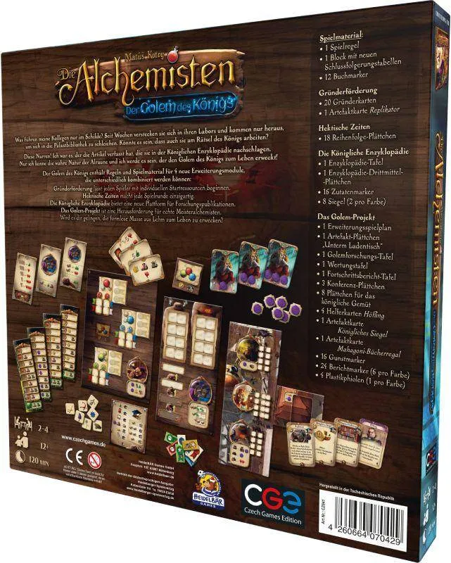 Die Alchemisten - Der Golem des Königs [Erw.]