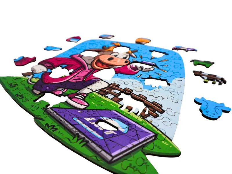 Twig the Cow (Wood) (94pcs)