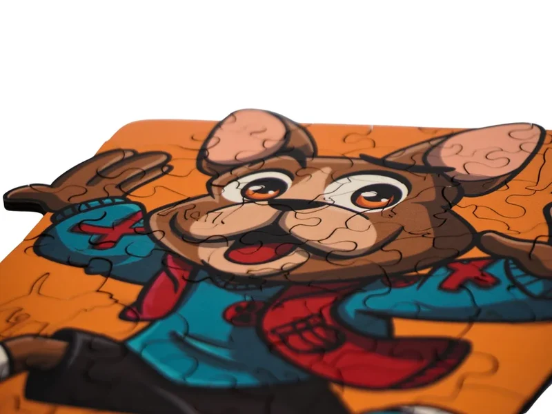 Theo the Dog (Wood) (90pcs)
