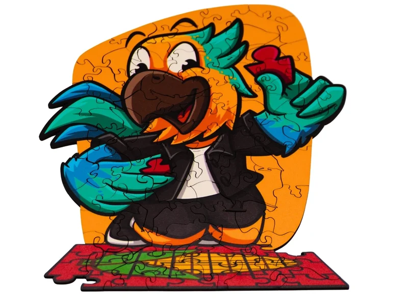 Perse the Parrot (Wood) (81pcs)