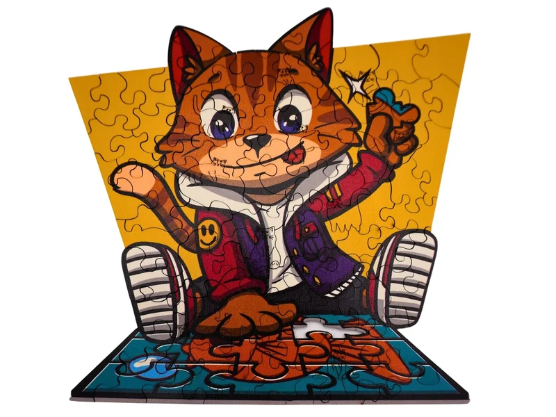 Kalo the Cat (Wood) (94pcs)