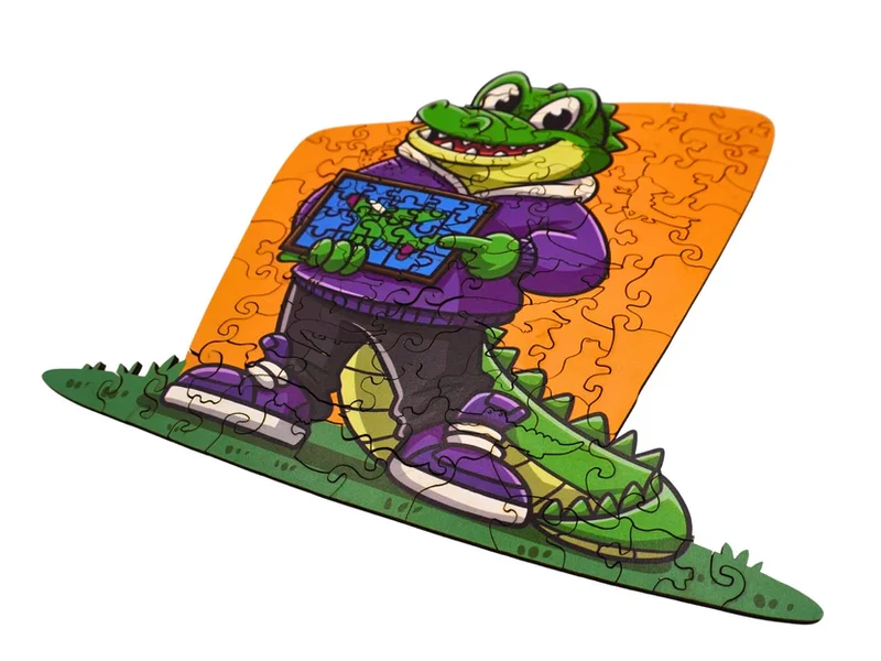 Max the Crocodile (Wood) (92pcs)