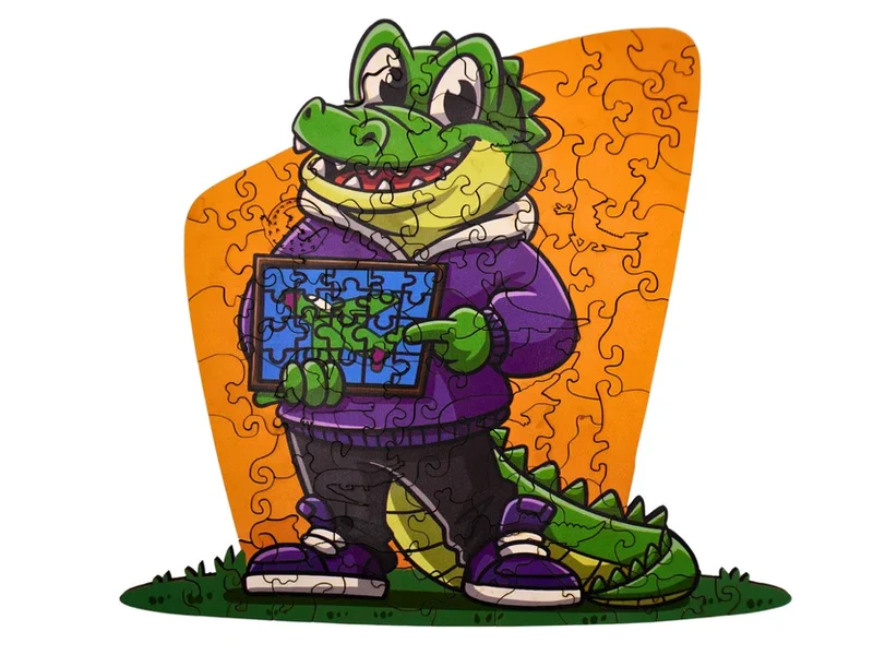 Max the Crocodile (Wood) (92pcs)