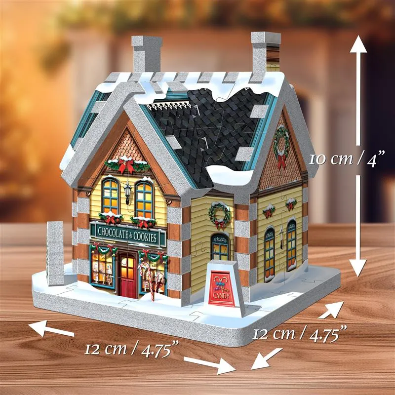 3D Advent Calendar (12x72pcs)
