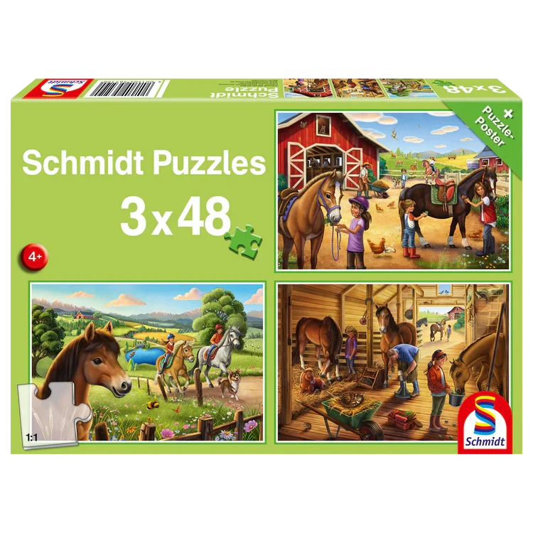 My Favorite Horses (3 x 48pcs)