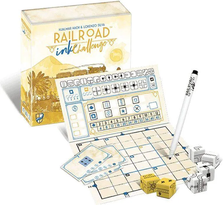 Railroad Ink Challenge: Edition Sonnengelb