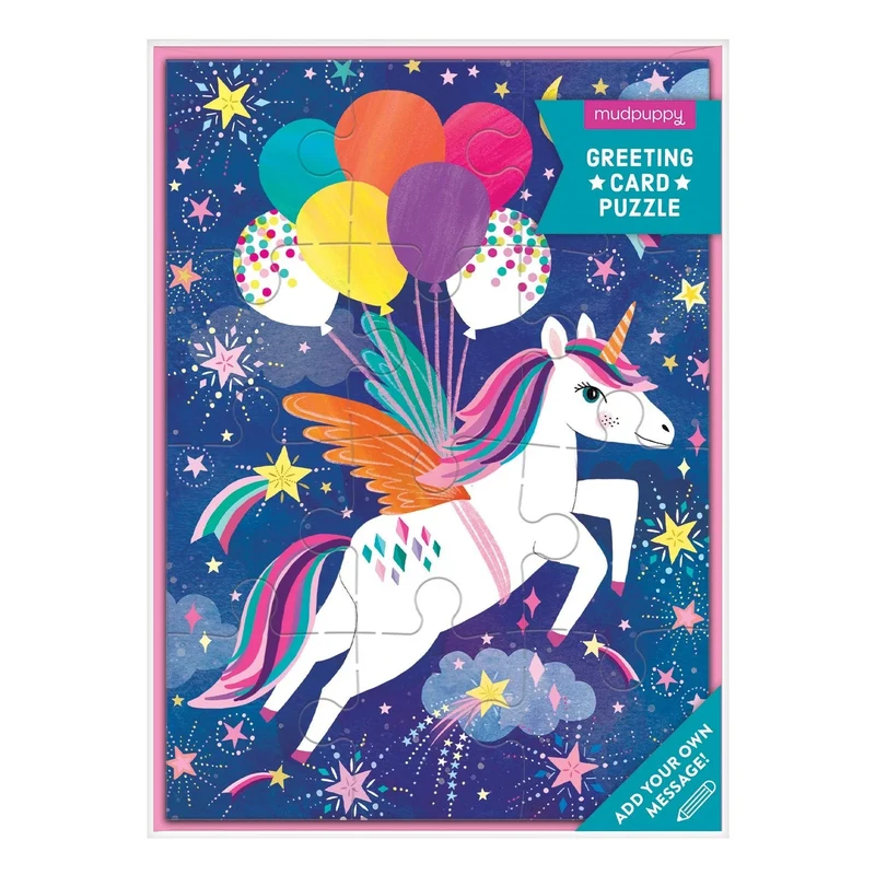 Greeting Card - Unicorn Party (12pcs)