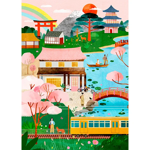 Japan Reverie, Laura Lhuillier (1000pcs)