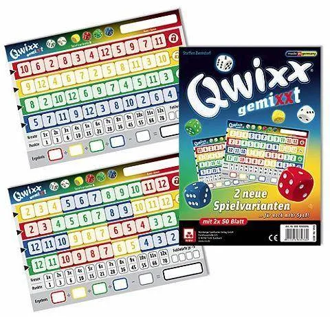 Qwixx gemixxt Zusatzblöcke