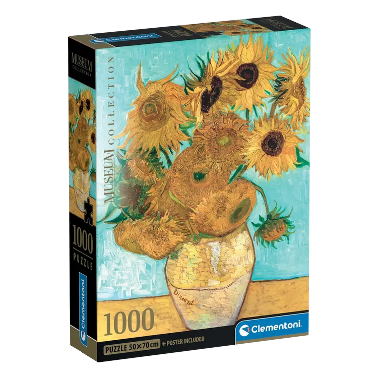 Museum Collection - Sunflowers, Van Gogh (1000pcs)