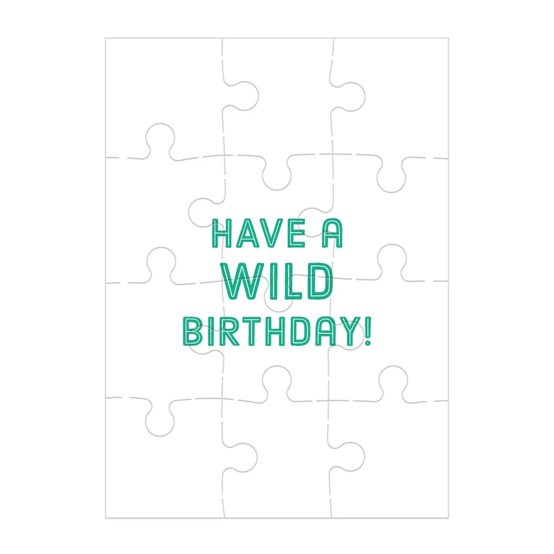 Birthday Card - Monkey Cake (12pcs)