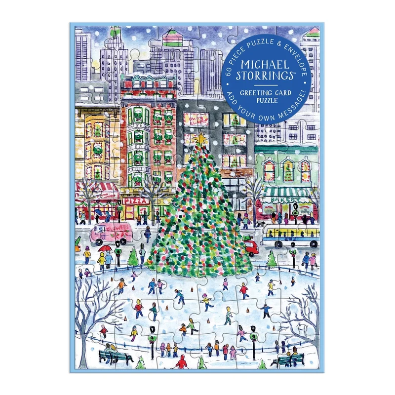 Greeting Card - Christmas in the City, Michael Storrings (60pcs)