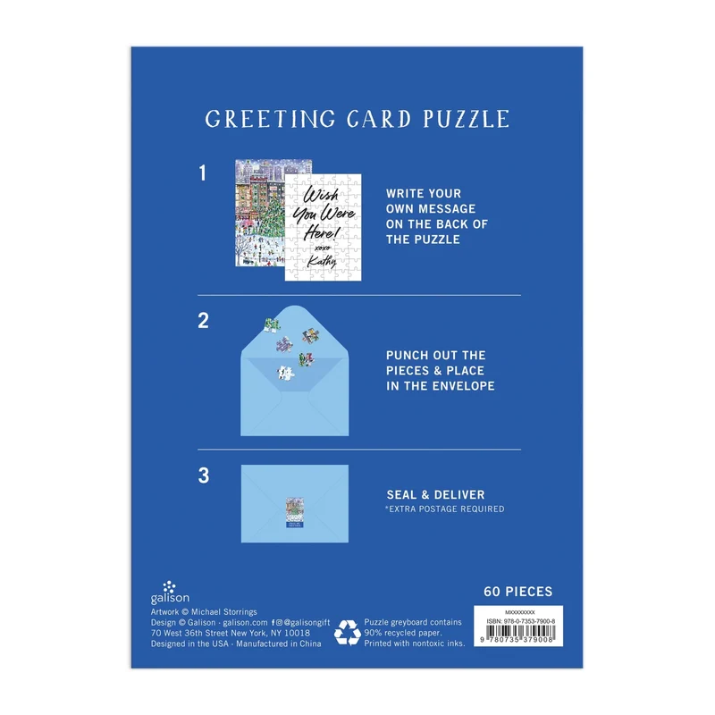 Greeting Card - Christmas in the City, Michael Storrings (60pcs)