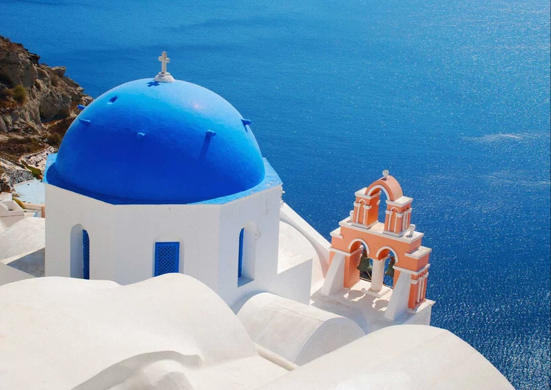97404 Gebäude - Santorini Puzzle