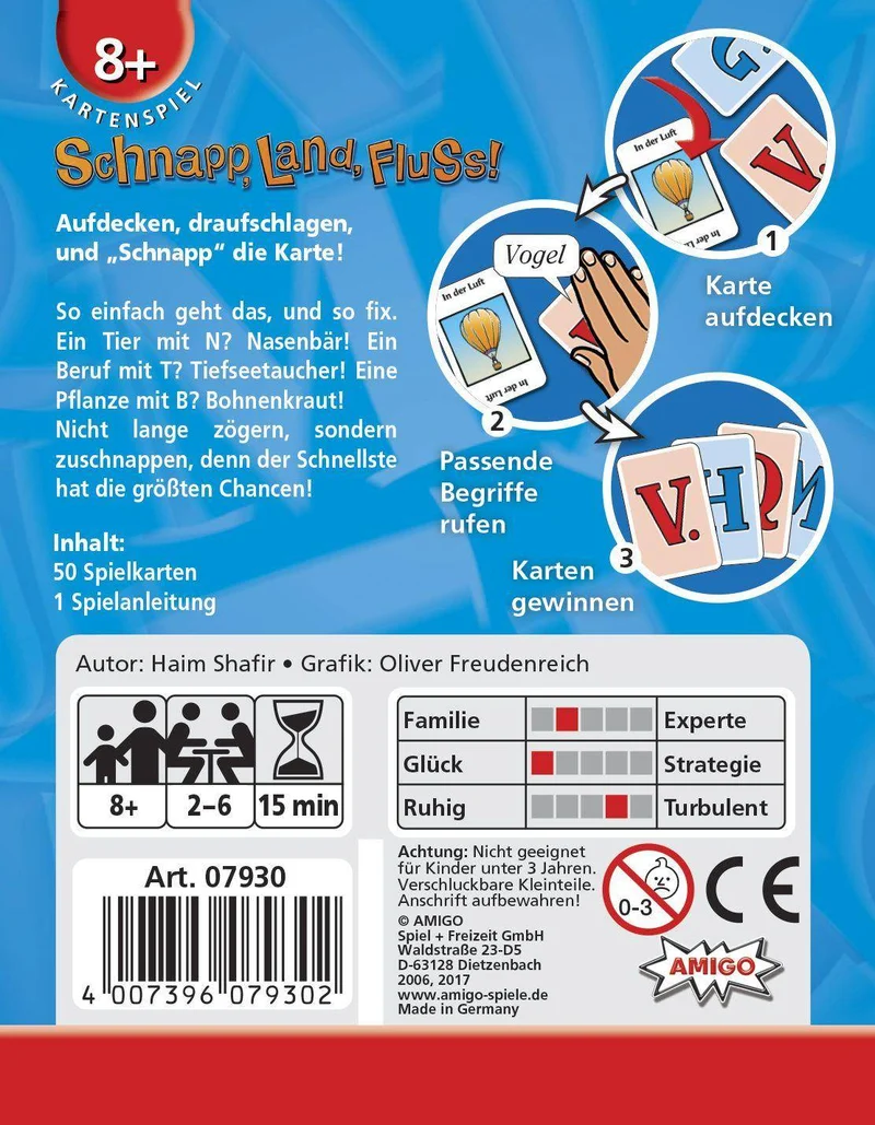Schnapp, Land, Fluss!