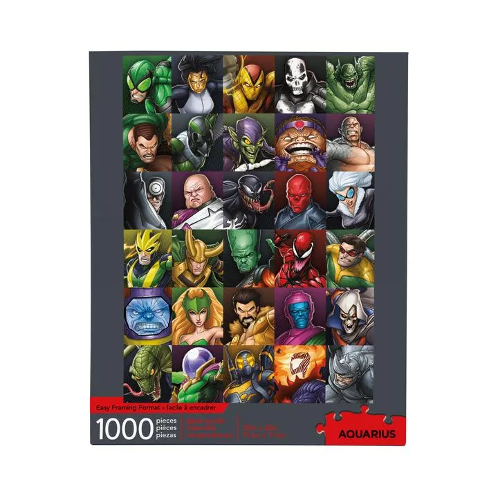 PFG Marvel Comics - Villains Collage (Usage/Used - PUZZLES FOR GOOD)