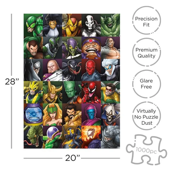 PFG Marvel Comics - Villains Collage (Usage/Used - PUZZLES FOR GOOD)