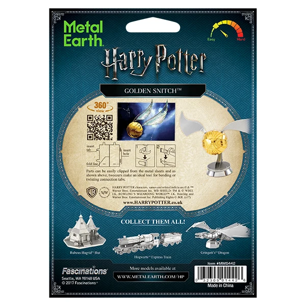 Metal Earth® - 3D Harry Potter™ - Golden Snitch™