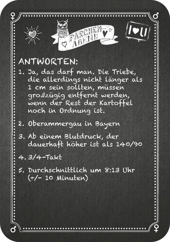 Kneipenquiz: Pärchenabend