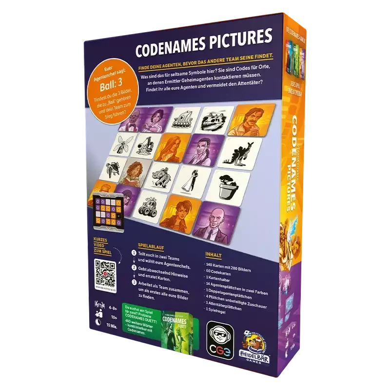Codenames Pictures, deutsch