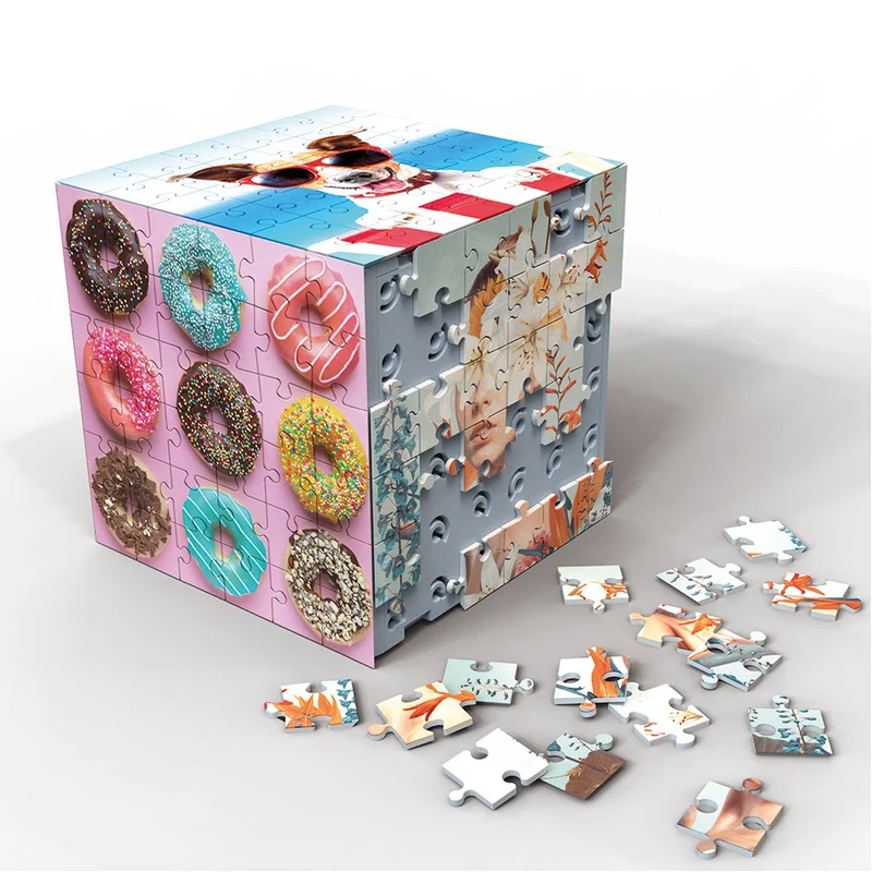 3D Puzzle Cube - Aesthetic