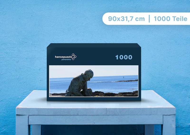 96894 Gebäude - Statue am Meer Puzzle