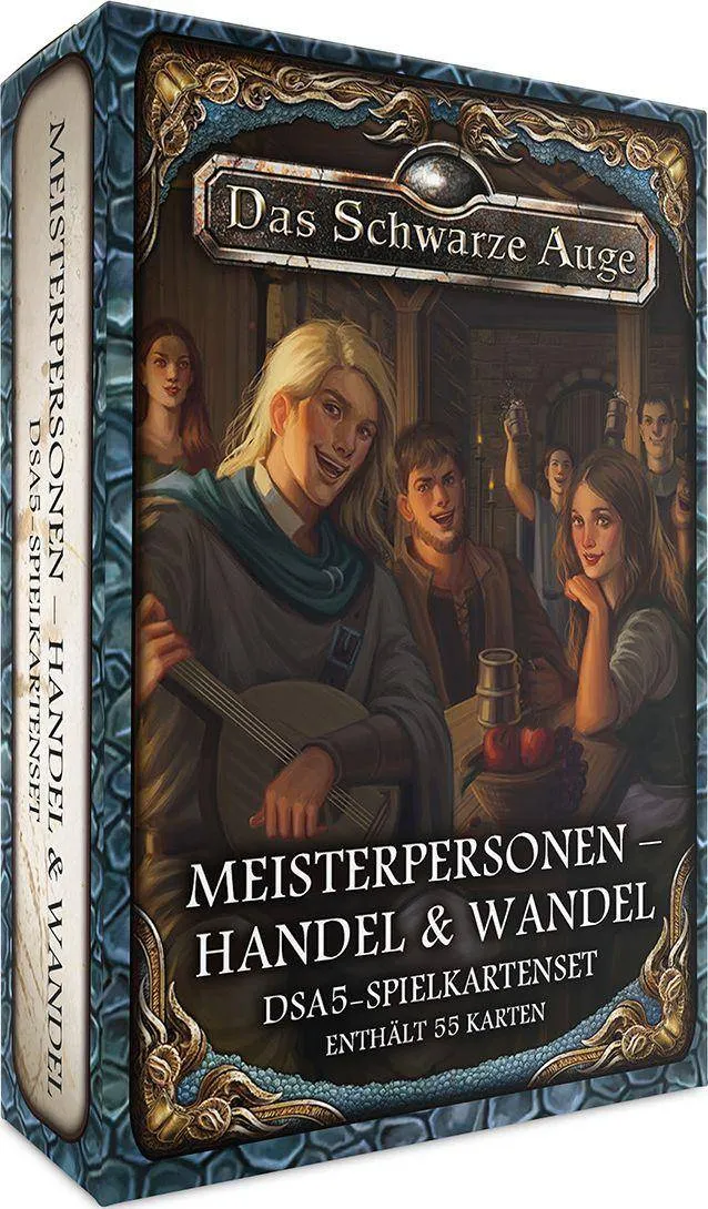 DSA5: Spielkartenset Meisterpersonen - Handel & Wandel