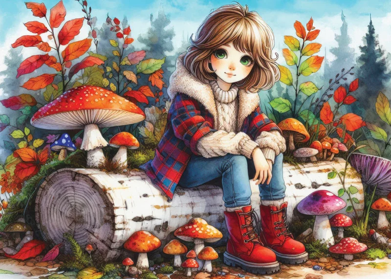 Beneath Autumn's Canopy (1000pcs)