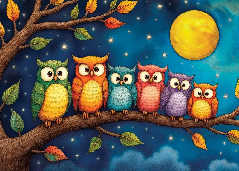 Night Owls Club (1000pcs)