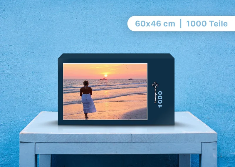 97407 Menschen - Frau am Meer Puzzle