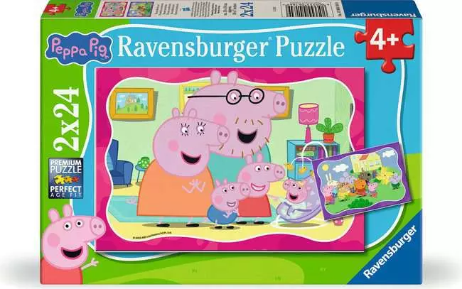 Ravensburger Peppa Pig (2 x 24 pcs)