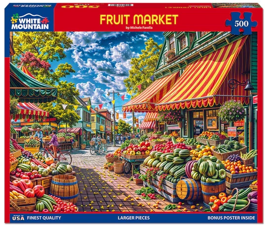 DMG Fruit Market (500pcs) (DAMAGED BOX)