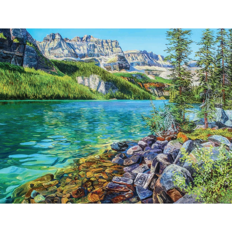 Canadian Art Collection - Lake Summer, Andrew Kiss (550pcs)
