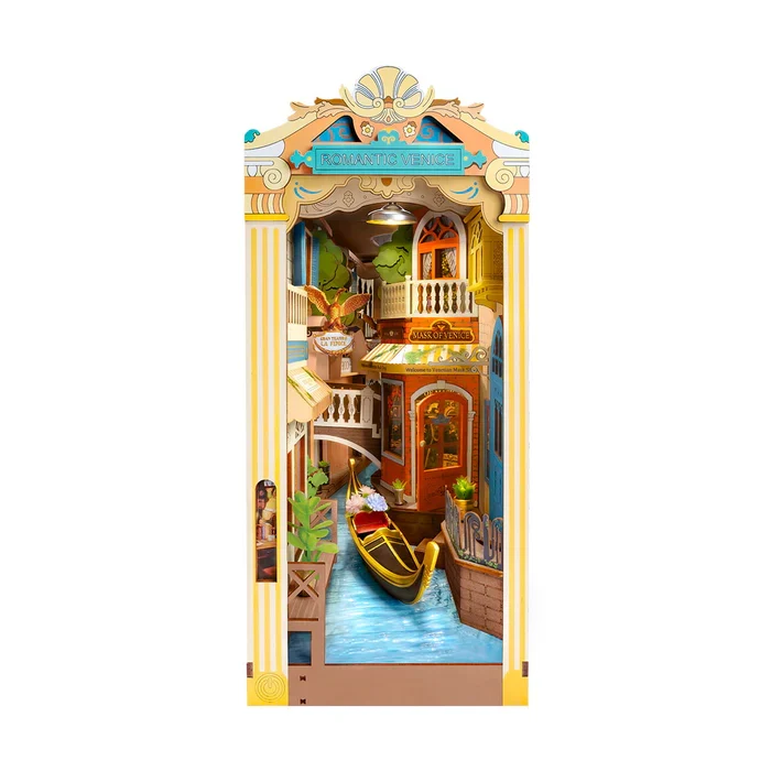 Book Nook - Romantic Venice (Wood)