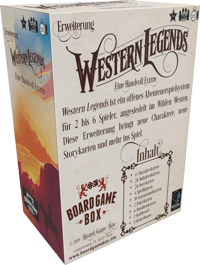 Western Legends: Eine Handvoll Extras [Erw.]