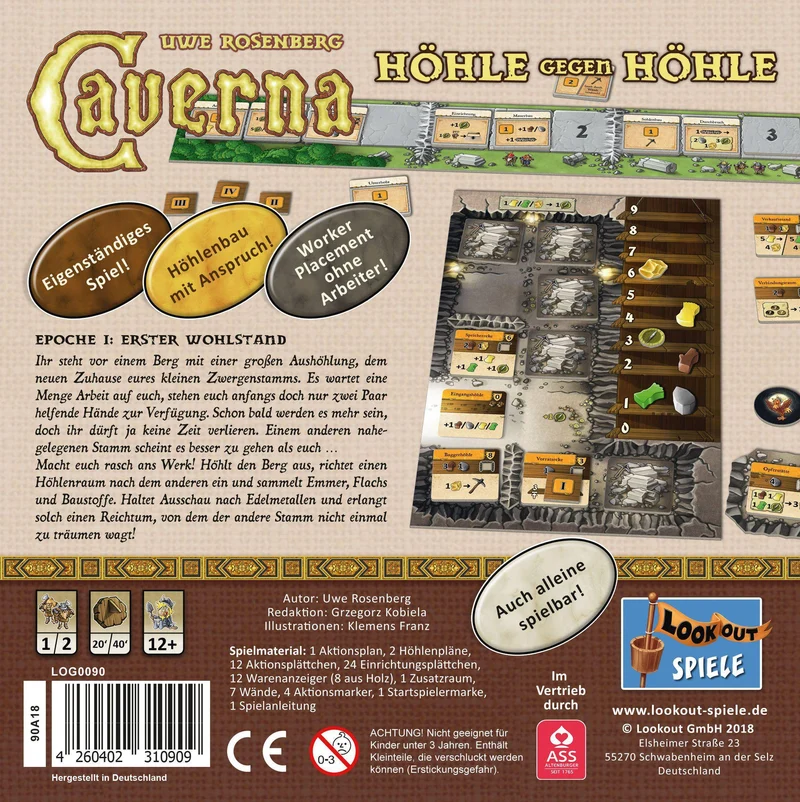Caverna - Höhle gegen Höhle