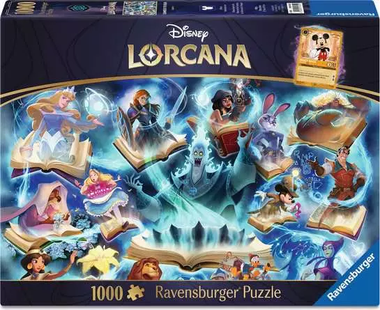 Ravensburger Disney Lorcana - Glimmers of the Realm: Sapphire (1000pcs)