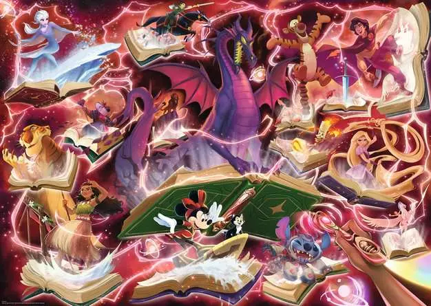 Ravensburger Disney Lorcana - Glimmers of the Realm: Ruby (1000pcs)