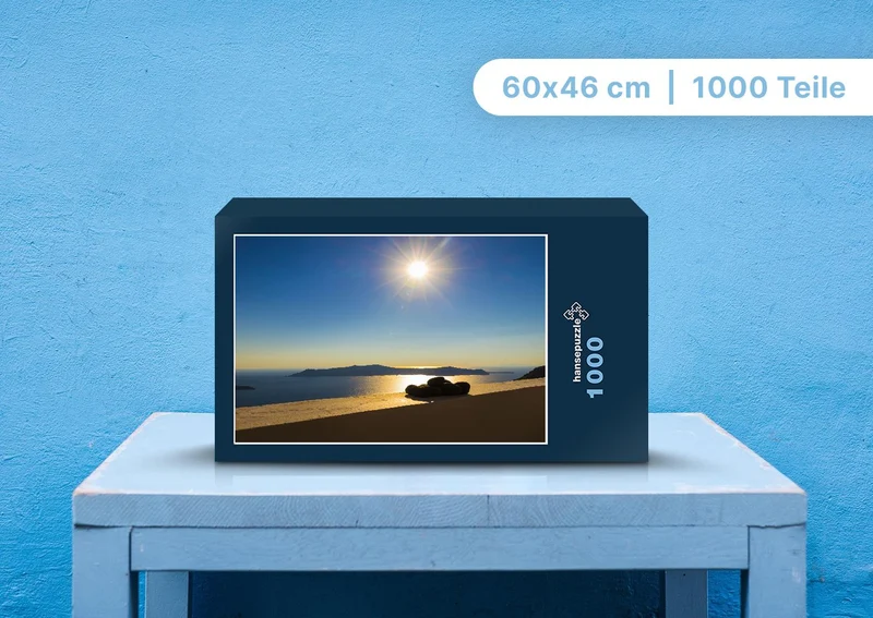 95376 Natur - Sonnenaufgang im Meer Puzzle
