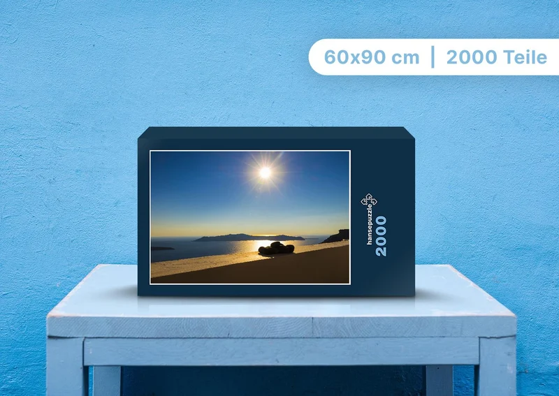 95376 Natur - Sonnenaufgang im Meer Puzzle